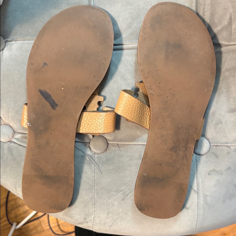 Tory Burch Tan Leather Sandals - Picture 3 of 3
